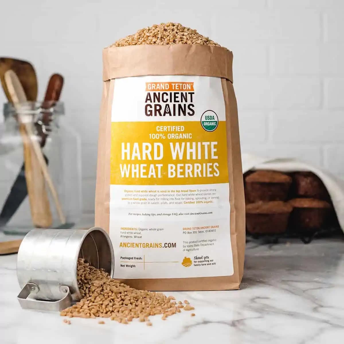 Hard White Wheat from Grace & Grain