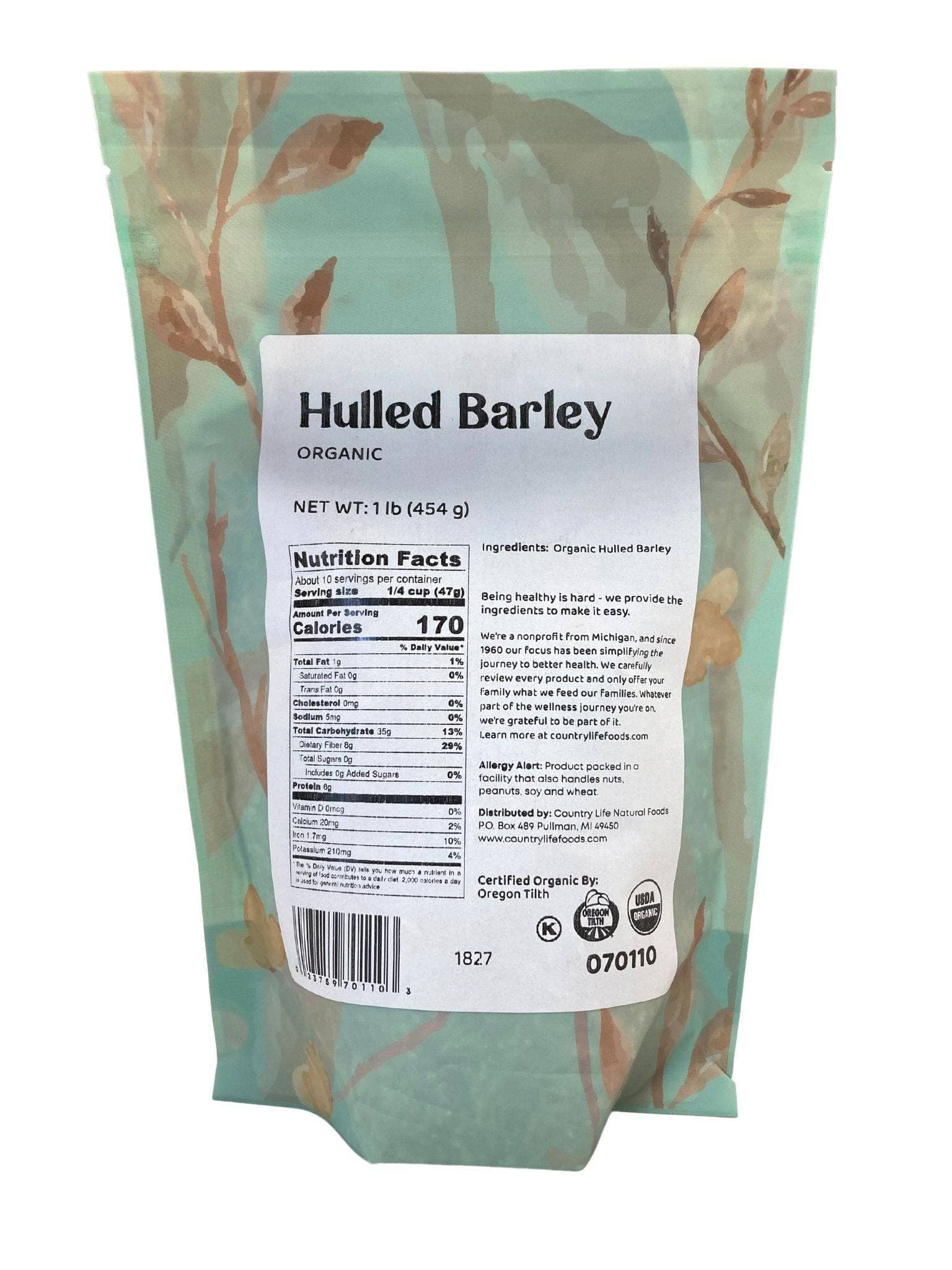 Barley, Hulled, Organic, image 2